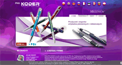 Desktop Screenshot of koder.com.pl